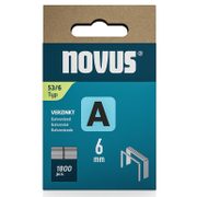Скоби за такери Novus    тип A53, 11.3x0.75x6 мм, 1800 бр.  - promo-pack - 147380