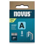 Скоби за такери Novus    тип A53, 11.3x0.75x8 мм, 800 бр.  - promo-pack - 147386