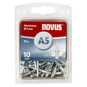 Попнит Novus със стандартна периферия   ф 5x8 мм, 70 бр.  - promo-pack - 147388