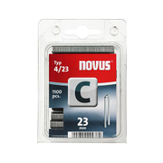 Скоби за такери Novus    тип C4, 6.1x1.1x23 мм, 1100 бр.  - promo-pack - 147390