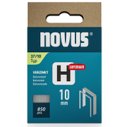 Скоби за такери Novus супер твърди   тип H37, 10.6x0.75x10 мм, 850 бр.  - promo-pack - 147391