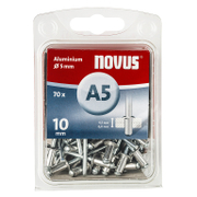 Попнит Novus със стандартна периферия   ф 5x10 мм, 70 бр.  - promo-pack - 147401