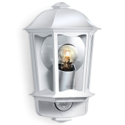 Лампа Steinel фасадна  със сензор 100 W, E27, бяла, 230 V L 190 S - promo-pack - 147433