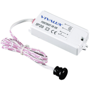 Сензор за движение Vivalux инфрачервен вътрешен   500 W, 0.05 м, бял Foxtrot IR-SR - promo-pack - 147518