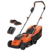 Акумулаторна колесна коса Black & Decker    с 2 батерии и зарядно, 2x18 V, 2.5 Ah, 330 мм BCMW3318L2 - promo-pack - 147613