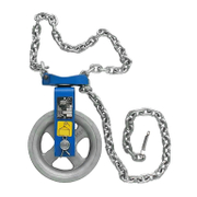 Макара строителна Brano с верига и капак   125 мм, 0.5 т Z500 E - promo-pack - 147782