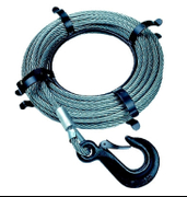 Въже за лебедка Brano стоманено с кука   3.2 т  - promo-pack - 147793