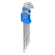 Ключ Г-образен Heytec Torx/Torx комплект   TX10-50, 9 бр.  - promo-pack - 147715