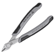 Клещи Knipex резачки странични за електроника  125 мм, с отваряща пружина Super Knips ESD - promo-pack - 147938