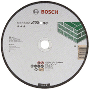 Диск карбофлексен за рязане Bosch на камък и неметали   230 мм, 22.23 мм, 3 мм Standard for Stone - promo-pack - 148098