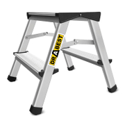 Стълба алуминиева Drabest двустранна домакинска   2x2 бр., 125 кг, 0.44 м DD - promo-pack - 148014