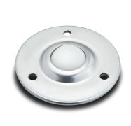 Сферична траспортна опора Torwegge с фланец със скрито тяло   ф 73х30 мм, 24 кг KR-S-25-KU - promo-pack - 148025