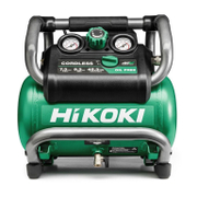 Акумулаторен безмаслен компресор HiKOKI - Hitachi    без батерия и зарядно, 36 V, 7.3 л, 45.3 л/мин, 9.3 bar EC36DA-W4Z - promo-pack - 148267