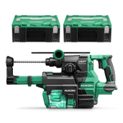 Перфоратор HiKOKI - Hitachi акумулаторен   без батерия и зарядно, SDS-plus, 36 V, 3.2 J, 0-4300 уд./мин DH3628DA - promo-pack - 148268