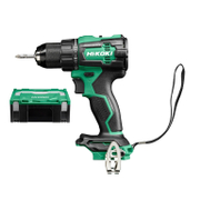 Акумулаторен винтоверт HiKOKI - Hitachi с безчетков двигател   без батерия и зарядно, 18 V, 70 Nm, 1.5-13 мм DS18DE - promo-pack - 148274