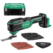 Осцилатор многофункционален HiKOKI - Hitachi акумулаторен   без батерия и зарядно, 18 V, 6000-20 000 вибр./мин CV18DA-W2Z - promo-pack - 148236