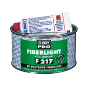 Кит Body стъклопластов за автомобили  0.5 кг, светлосив Fiber F217 Fiberlight - promo-pack - 148362