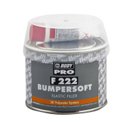 Кит Body полиестерен за автомобили за пластмаса 0.25 кг, черен F222 Bumpersoft - promo-pack - 148383