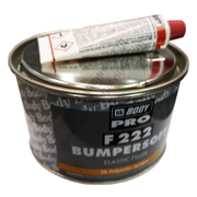 Кит Body полиестерен за автомобили за пластмаса 1 кг, черен F222 Bumpersoft - promo-pack - 148458