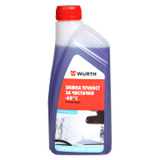 Течност Wurth за чистачки зимна, концентрат   1 л, синя  - promo-pack - 148433