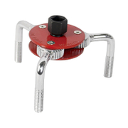 Ключ Topmaster за маслен филтър регулируем   65-110 мм, квадрат 3/8,1/2  - promo-pack - 148434