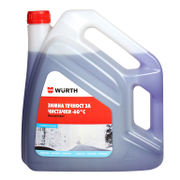 Течност Wurth за чистачки зимна, концентрат   4 л, синя  - promo-pack - 148564