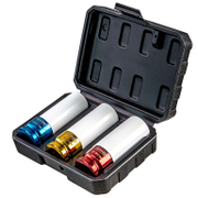 Вложка Topmaster ударна за джанти  комплект 3 бр. 17, 19, 21 мм, 1/2  - promo-pack - 148528