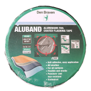 Битумна хидроизолационна лента Den Braven с алуминиево фолио   50 мм, 10 м, сива Zwaluw Aluband - promo-pack - 148874