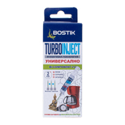 Лепило Bostik двукомпонентно цианкрилатно секундно универсално   10 г, прозрачно Turbo Inject - promo-pack - 148887