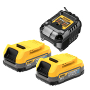 Акумулаторна батерия Li-Ion със зарядно у-во 18 V, 1.7 Ah, 2 бр. DCB1102E2 - promo-pack - 149084