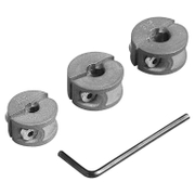 Ограничител за свредла Wolfcraft комплект   6-10 мм, 3 бр.  - promo-pack - 149165