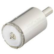 Боркорона за керамика и гранитогрес Wolfcraft с диамантена посипка с цилиндрична опашка   35х45 мм  - promo-pack - 149109