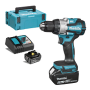 Акумулаторен винтоверт с безчетков двигател с 2 батерии и зарядно, 18 V, 5 Ah, 73 Nm, 1.5-13 мм DDF489RTJ - promo-pack - 149412