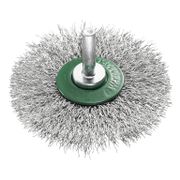 Четка дискова за бормашина SIT от неръждаема тел   50 мм, 9 мм, 6 мм, 0.3 мм 2514 - promo-pack - 149546