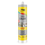Санитарен силикон TKK уплътнител   300 мл, сив Tekasil Color - promo-pack - 149559
