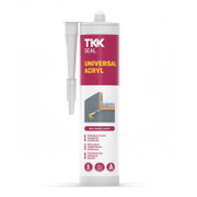 Лепило уплътнително TKK акрилно за пукнатини и фуги   280 мл, бяло Universal  Acryl - promo-pack - 149564