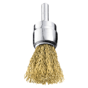 Четка конусовидна за бормашина SIT от стоманена тел с месинг   15 мм, 6 мм, 0.3 мм P10 - promo-pack - 149510