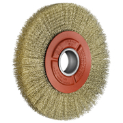 Четка дискова за шмиргел SIT от стоманена тел с месинг   150 мм, 25 мм, 0.3 мм CE4153 - promo-pack - 149524