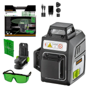 Линеен лазерен нивелир 3D 3.7 V, 3.6 Ah, 30 м, 60 м, 0.3 мм/м PocketPlane-Laser 3G - promo-pack - 149735