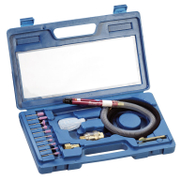 Шлайф Fervi прав пневматичен комплект с аксесоари 60 л/мин, 6 bar, 56 000 об./мин 0641 - promo-pack - 150044