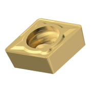 Пластина Fervi за стругарски нож за външна обработка   HW волфрамов карбид - TiN, 9.53x3.97 мм CCMT - promo-pack - 150095