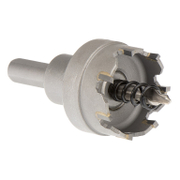 Боркорона за метал Fervi с карбидни пластини с 6-стенна опашка к-кт   50х28 мм F019/050 - promo-pack - 150018