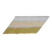 Гвоздеи за такер с наклон 34° тип SN34, 2.8x75 мм, назъбени, стомана, с хартиено тиксо, 2200 бр. DNPT28R75Z - promo-pack - 150396