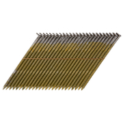 Гвоздеи за такер с наклон 34° тип SN34, 2.8x75 мм, назъбени, стомана, с тел, 2200 бр. DNW28R75E - promo-pack - 150409