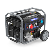 Бензинов генератор за ток трифазен с електростартер 8000 W, 14 к.с., 32 A, 230/400 V GSEm 8250 TBE - promo-pack - 150895