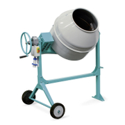 Бетонобъркачка с контейнер 1000 W, 24 об./мин, 235 л Syntesi 250 - promo-pack - 151008