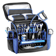 Чанта за инструменти  комплект с инструменти 92 бр., 555x410x180 мм, синя 50807-92 - promo-pack - 151253