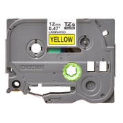 Лента за етикетен принтер 12 мм, 8 м, черно върху жълто TZe-631 - promo-pack - 151223