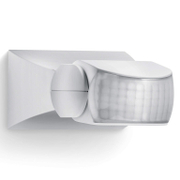 Сензор за движение инфрачервен външен 500 W, 120 °, 10 м, бял IS 1 - promo-pack - 151379