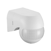 Сензор за движение инфрачервен външен 800 W, 180 °, 12 м, бял RAFI SR18-W - promo-pack - 151402
